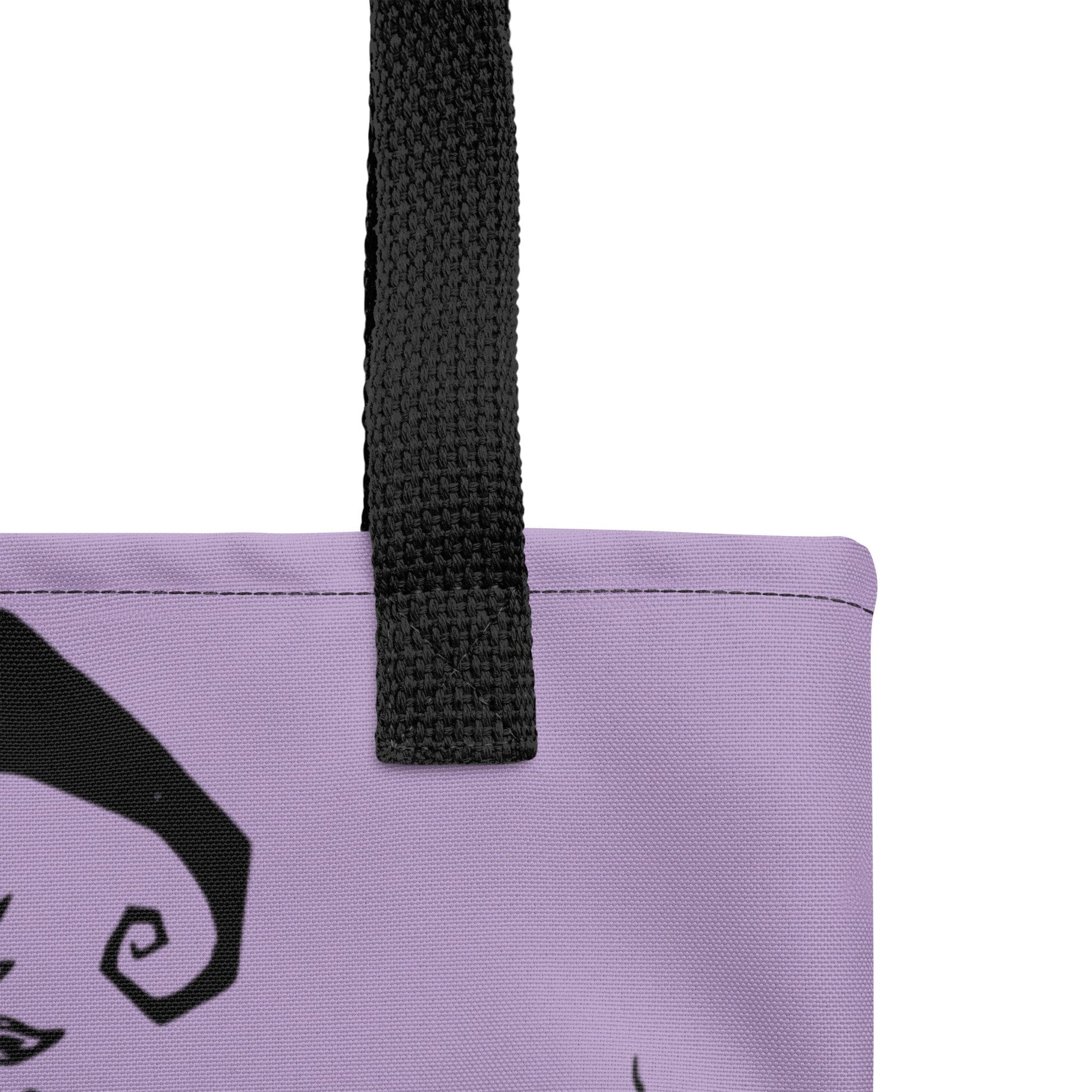 PURPLE Gothic Grunge Pastel Goth Wheat Witch Tote Bag, Ventcore Darkcore Weird Stuff Dark Aesthetic Halloween Tote Bag