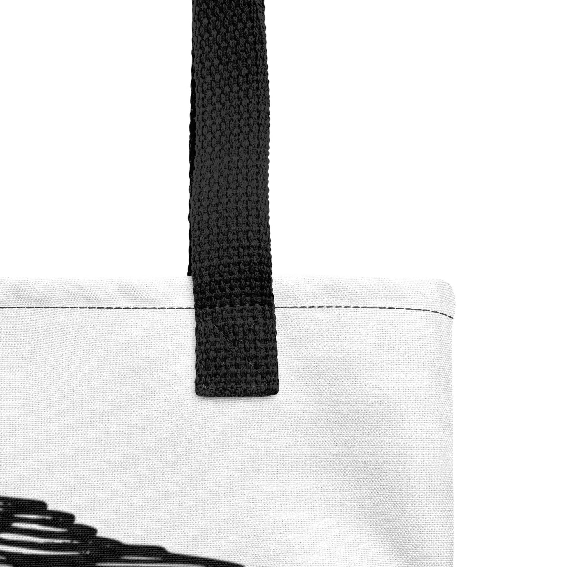 WHITE Gothic Pastel Goth Grunge Punk Raven Nest in Robot Tote Bag CoExist DreamSage Tote Bag