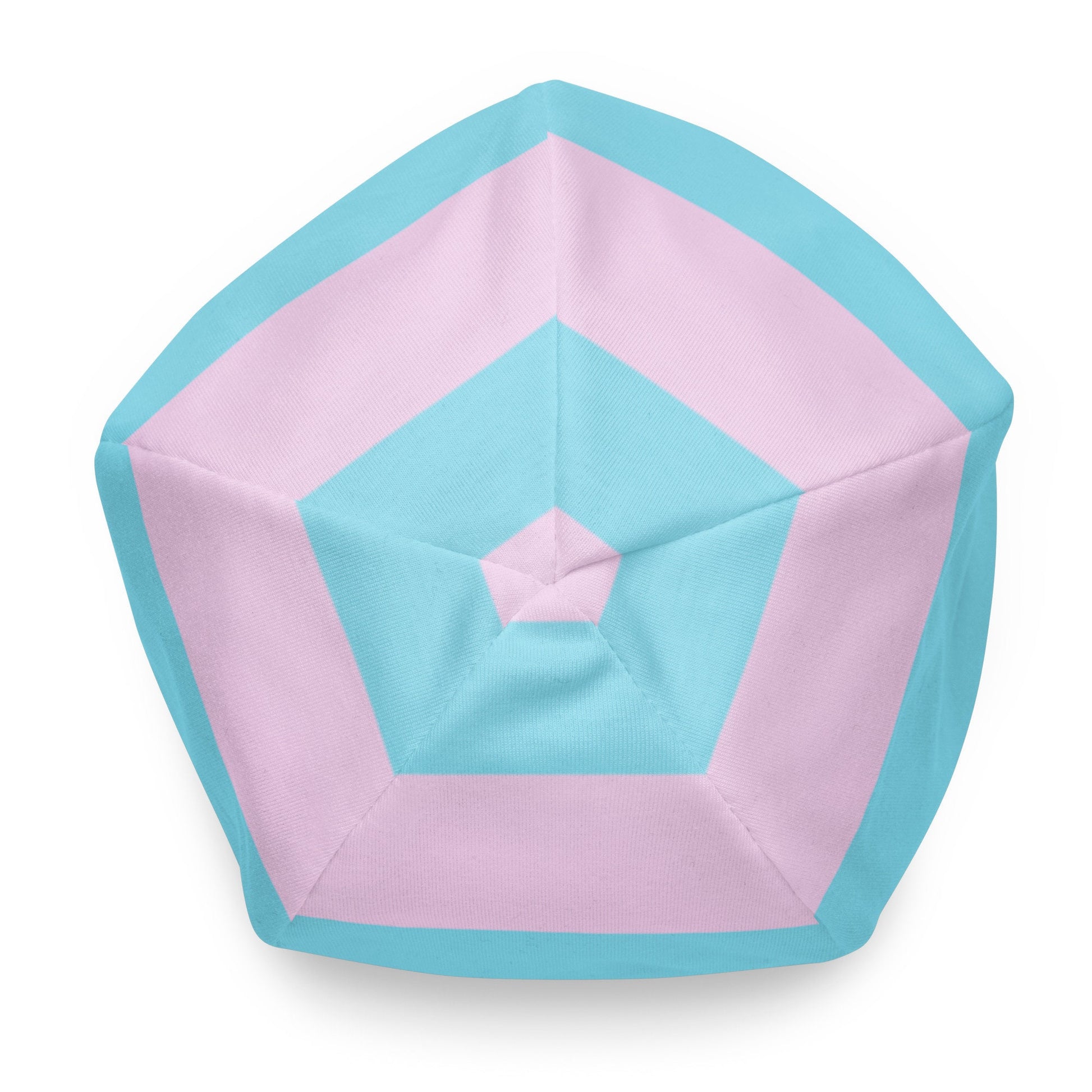 Weirdcore Pastel Goth Grunge Kitty Cat Striped Beanie, Adorably Distorted Oddcore Beanie Hat