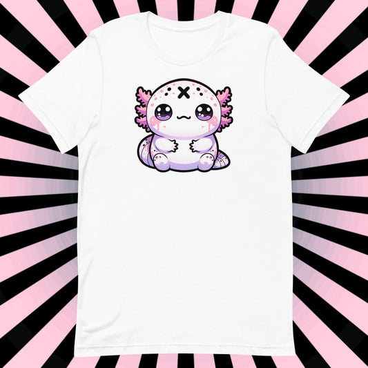 Weirdcore Pastel Goth Grunge Cute Axolotl Shirt