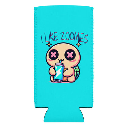 Pastel Goth Weirdcore Zoomies Beer Coozie Grunge Turtle Tortoise Can Cooler Koozie