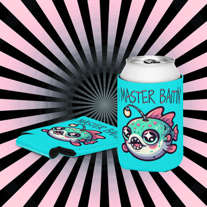 Weirdcore Kawaii Angler Fish Can Cooler Beer Pastel Goth Grunge Coozie Tongue in Cheek  Beverage Koozie