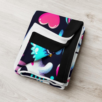 Blanket Halloween Clowncore Neon Goth Horror Throw Blanket Y2K Grunge Room Decor