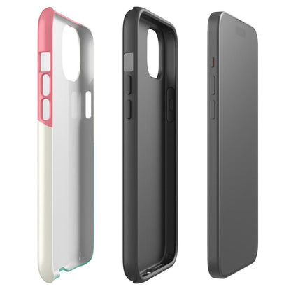 Creepy Cute Weirdcore Cat Clowncore Grunge Pastel Goth Tough Case for iPhone® Glossy or Matte
