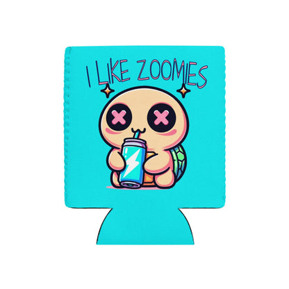 Pastel Goth Weirdcore Zoomies Beer Coozie Grunge Turtle Tortoise Can Cooler Koozie