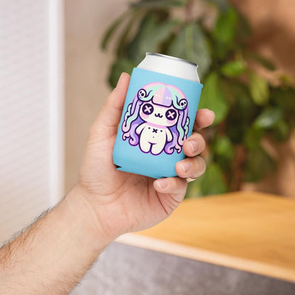 Creepy Cute Medusa Pastel Goth Cozie Weirdcore Gorgon Mythical Beverage Holder