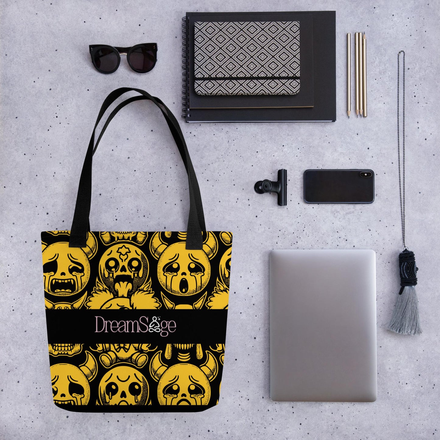 TOTE BAG Gothic Grunge Goth Darkcore Weirdcore Clown Gore Spooky Dark Aesthetic Halloween Tote Bag