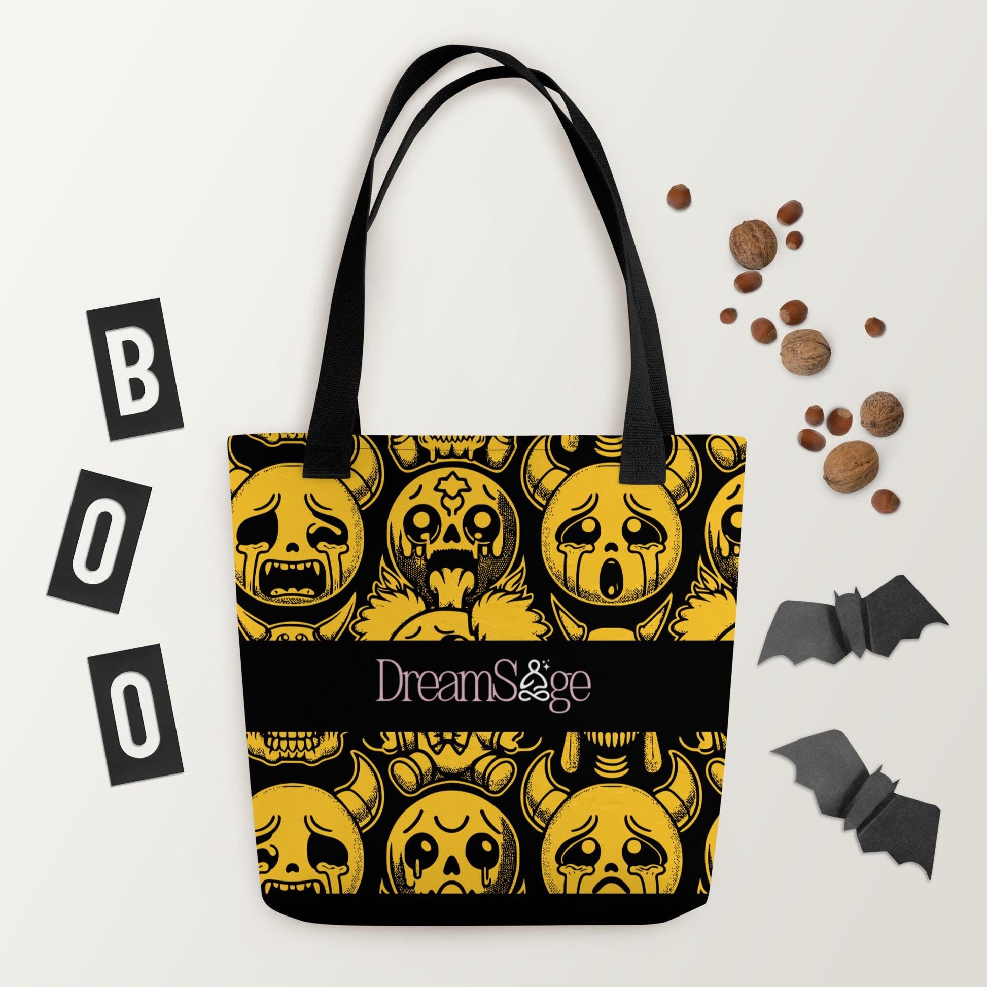 TOTE BAG Gothic Grunge Goth Darkcore Weirdcore Clown Gore Spooky Dark Aesthetic Halloween Tote Bag