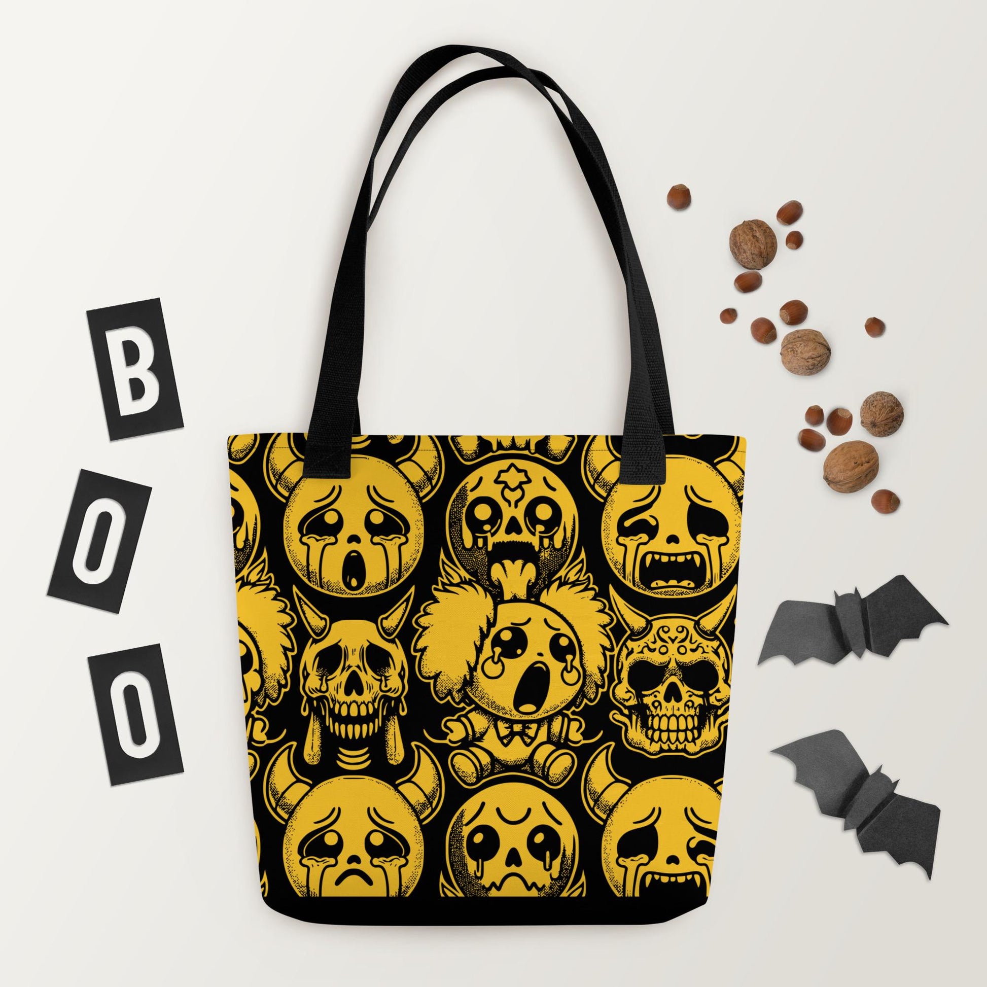 TOTE BAG Gothic Grunge Goth Darkcore Weirdcore Clown Gore Spooky Dark Aesthetic Halloween Tote Bag