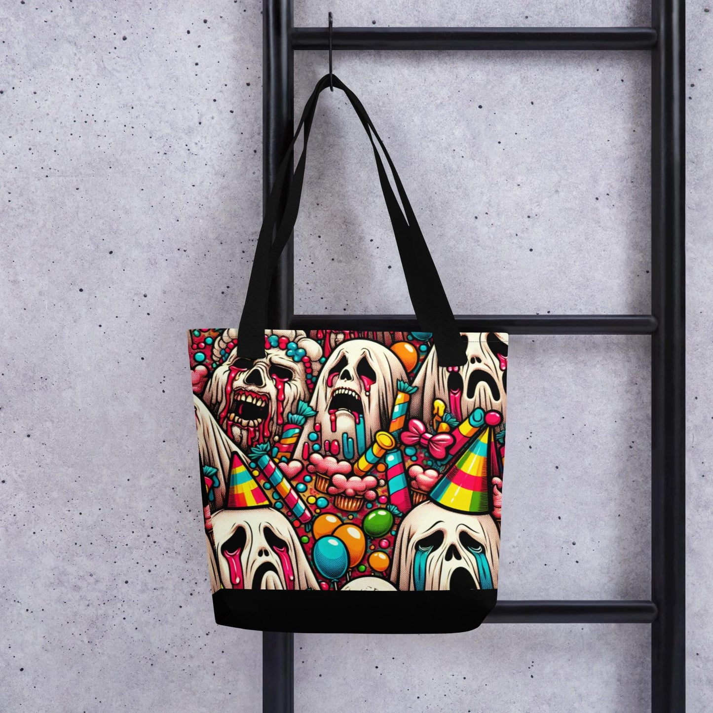 TOTE BAG Gothic Grunge Darkcore Weirdcore Ghost Gore Creepy Stuff Dark Aesthetic Halloween Tote Bag