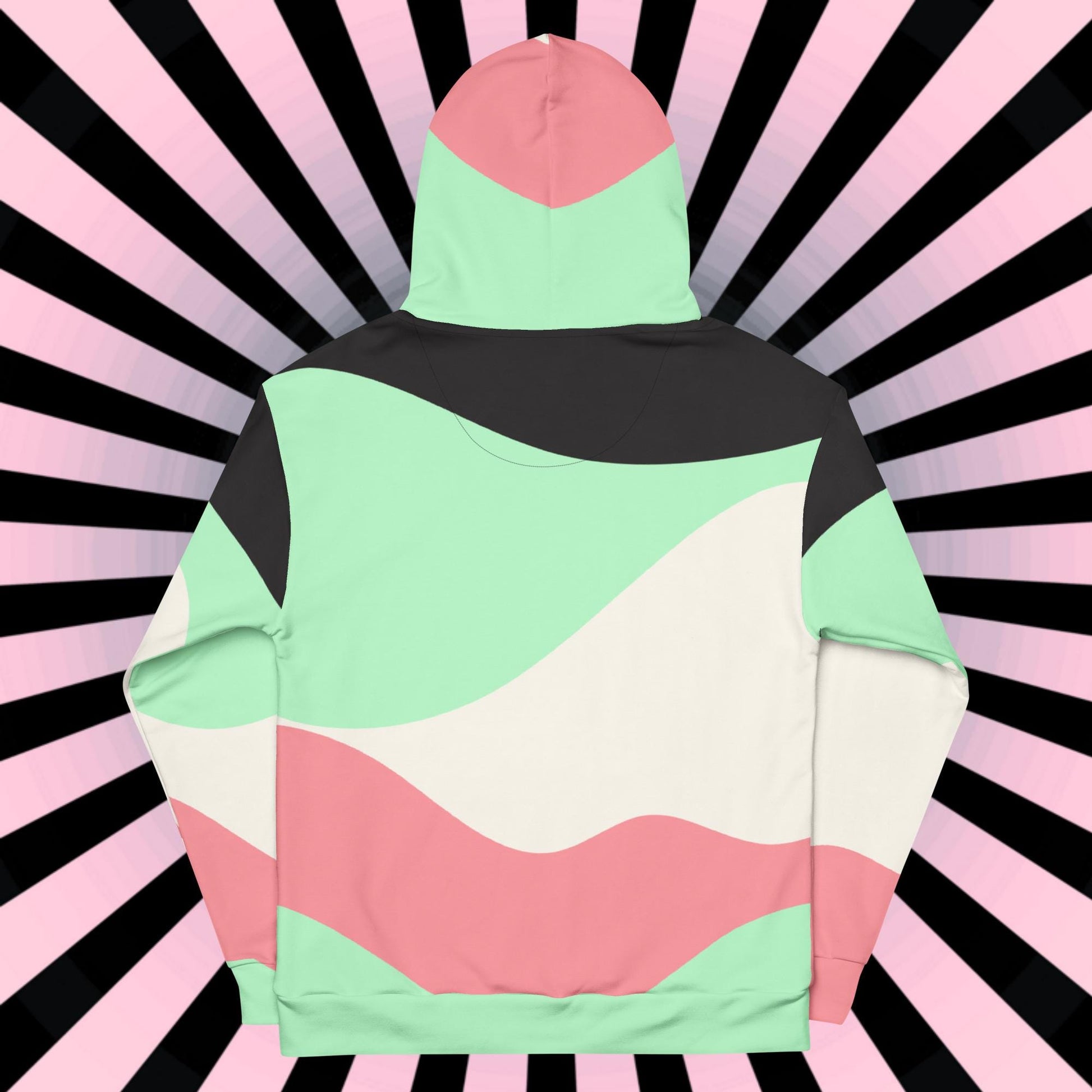 Graphic Weirdcore Creepy Hyena Clown Unisex Hoodie Y2K Clowncore Grunge Pastel Goth Hoodie Sweatshirt
