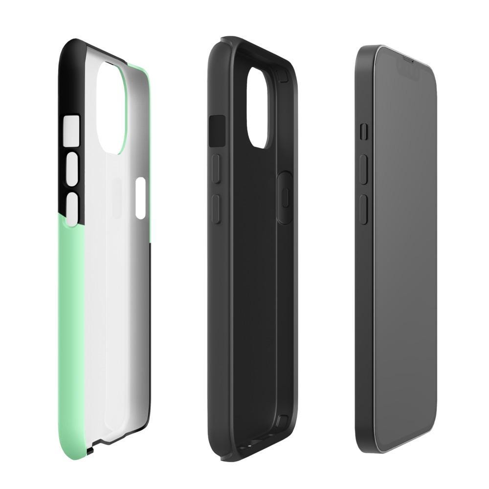 Cute Weirdcore Gore Hyena Clown Clowncore Grunge Pastel Goth Tough Case for iPhone® Glossy or Matte