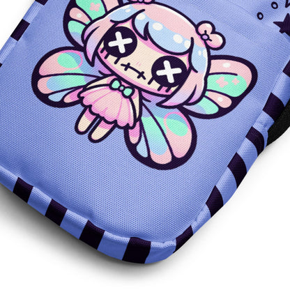 Creepy Cute Weirdcore Fairy Utility Crossbody Bag Pastel Goth Grunge Shoulder Bag Kawaii Purse
