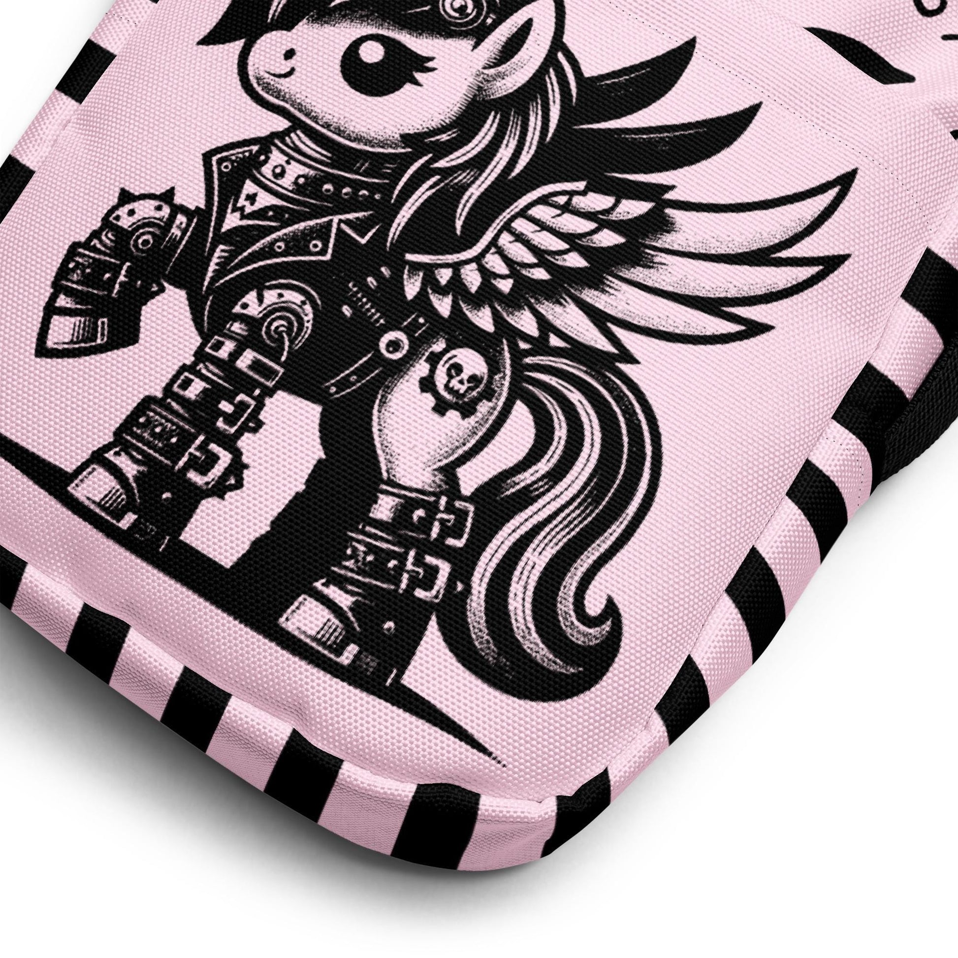Cute Cyberpunk Unicorn Pegasus Crossbody Bag Weirdcore Pastel Goth Grunge Sling Bag Purse