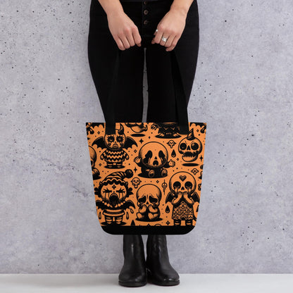 TOTE BAG Gothic Grunge Neon Goth Darkcore Weirdcore Ghost Gore Stuff Dark Aesthetic Halloween Trick or Treat Tote Bag