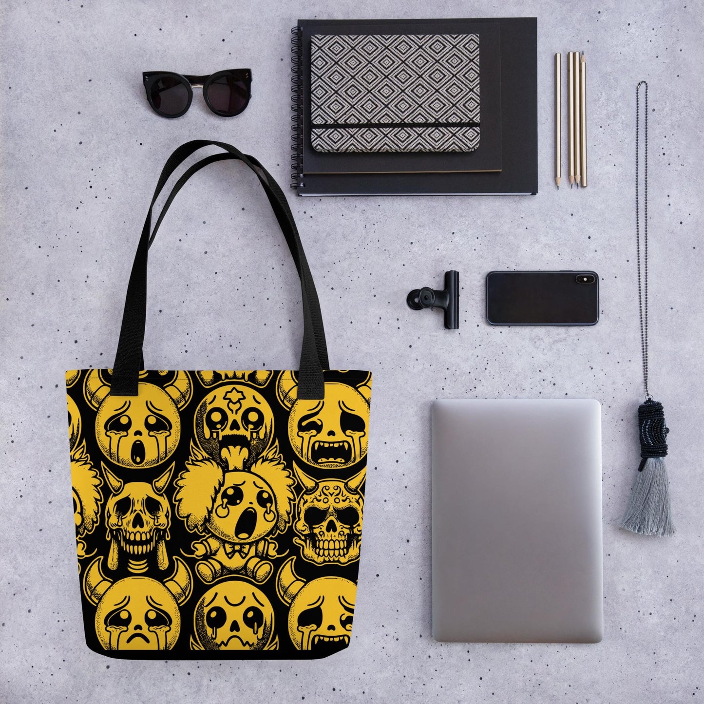 TOTE BAG Gothic Grunge Goth Darkcore Weirdcore Clown Gore Spooky Dark Aesthetic Halloween Tote Bag