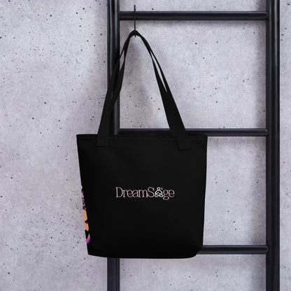 TOTE BAG Gothic Grunge Neon Goth Weirdcore Creepy Circus Hyena Halloween Tote Bag