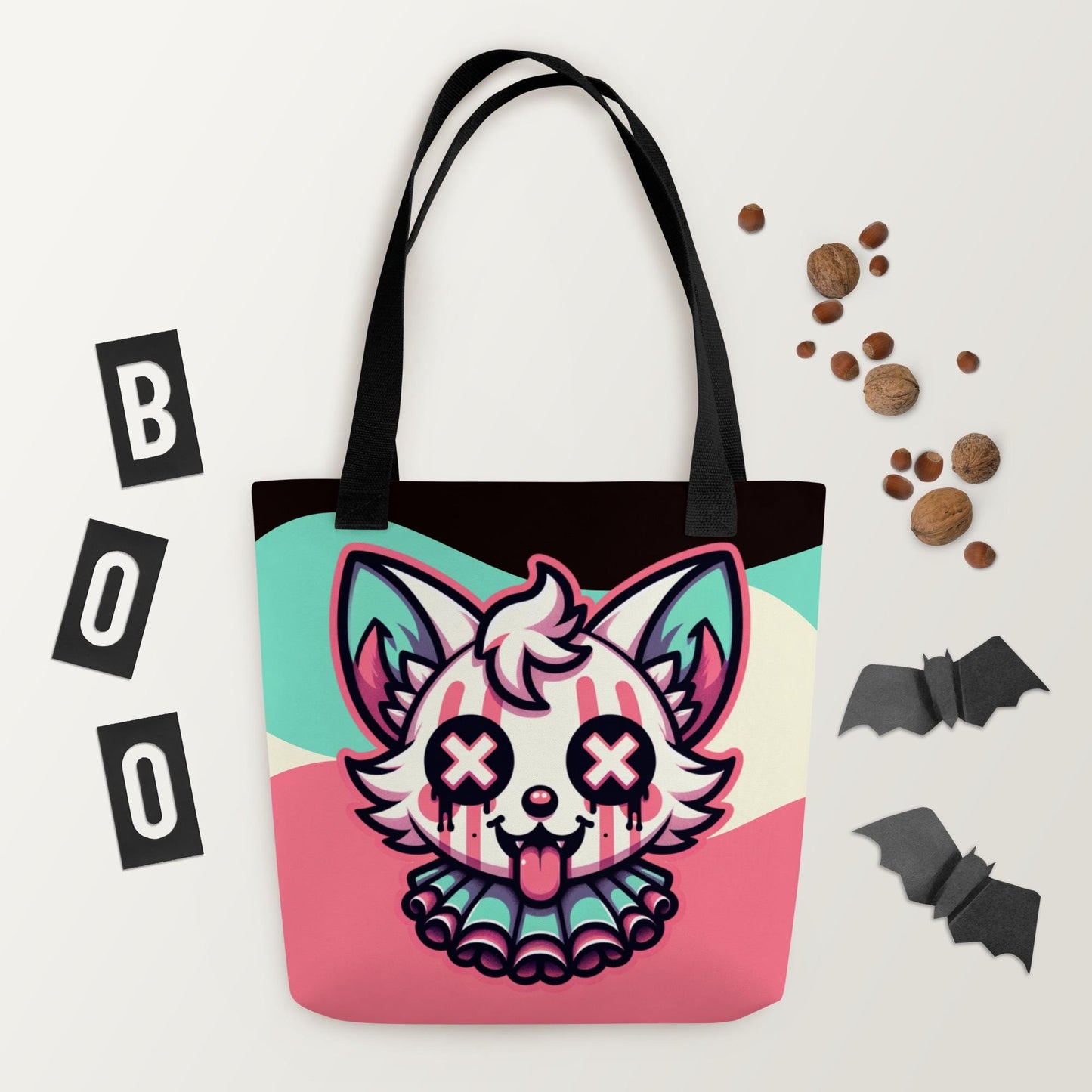 TOTE BAG Gothic Grunge Pastel Goth Weirdcore Gore Clown Kitty Creepy Cute Tote Bag