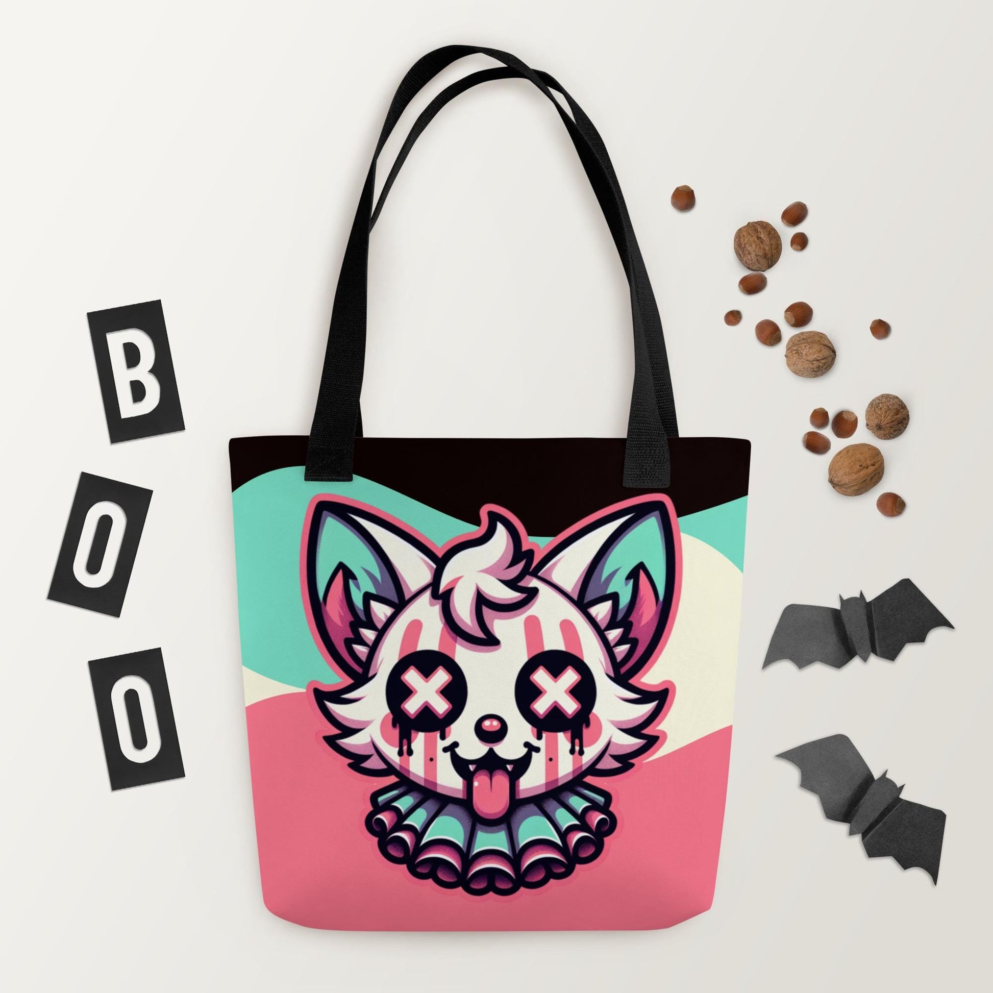 TOTE BAG Gothic Grunge Pastel Goth Weirdcore Gore Clown Kitty Creepy Cute Tote Bag