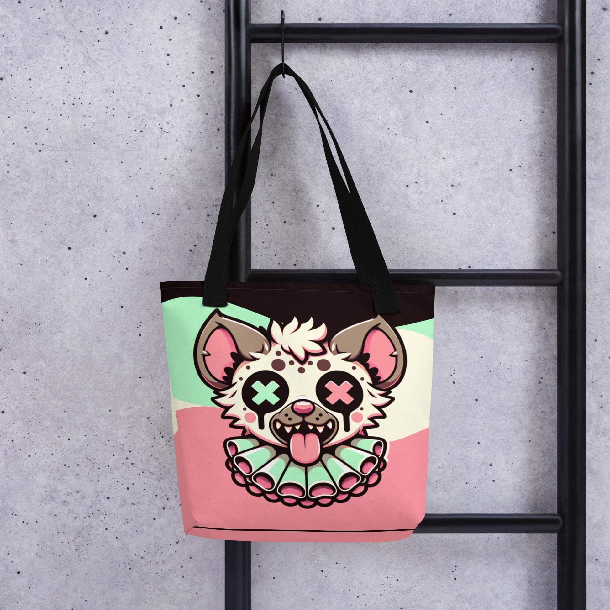 TOTE BAG Gothic Grunge Pastel Goth Weirdcore Clown Hyena Creepy Cute Tote Bag