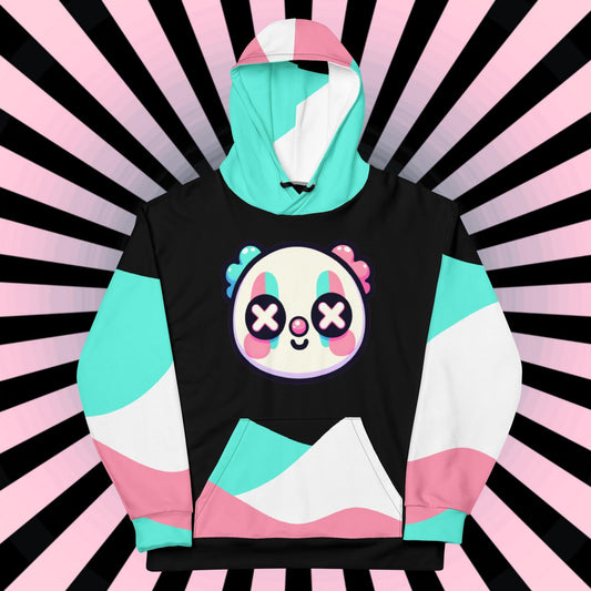 Clowncore Clown Hoodie Y2K Grunge Unisex Pastel Goth Long Sleeve Kidcore Hoodie