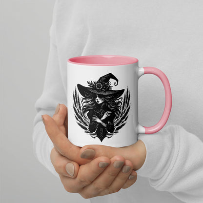 Colorful Mug Gothic Etching Grunge Y2K Goth Wheat Witch Darkcore Microwave and Dishwasher Safe Coffee Tea Mug