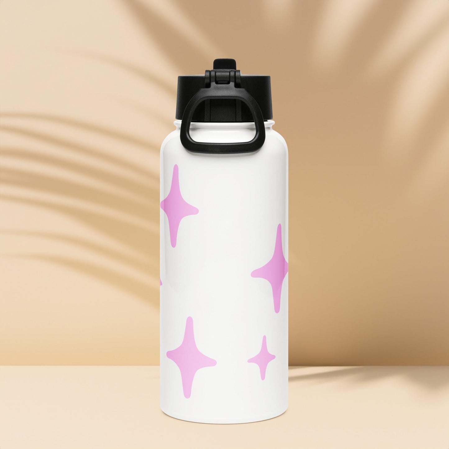 Creepy Cute Skeleton Weirdcore Pastel Grunge Opossum Tumbler Stainless Steel Water Bottle with Straw & Lid