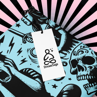 Goth Kid Screaming Nightmare Weirdcore Dreamscape Punkrock Clutch Bag Gothic Grunge Purse Crossbody Bag