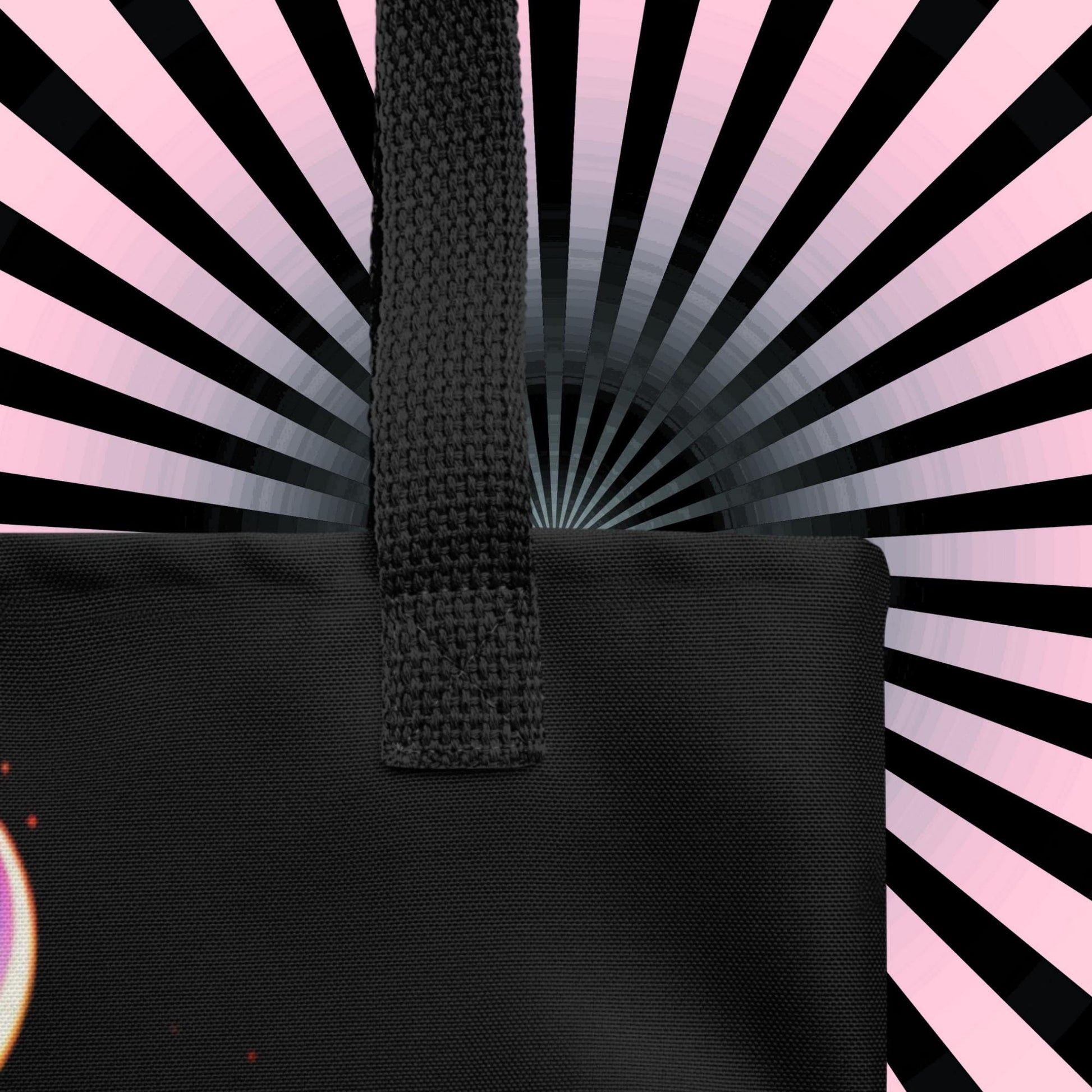 Chaos Demon Arcane Tote Bag Gothic Grunge Neon Goth Darkcore Weirdcore Dark Aesthetic Halloween Purse Tote