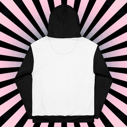 Weirdcore Punk Unicorn Hoodie Skateboard Arcane Mythical Creature Hooded Sweatshirt Pastel Goth Grunge Punkrock Sweater