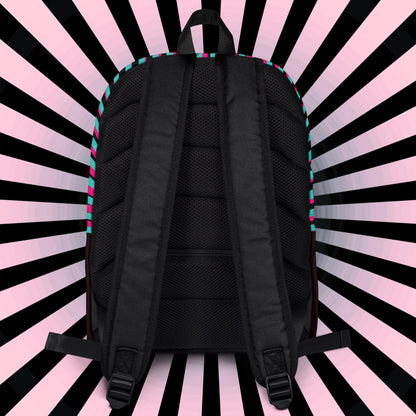 Grunge Weirdcore Witch Bookbag Neon Goth Knapsack Book Tote School Shoulder Bag