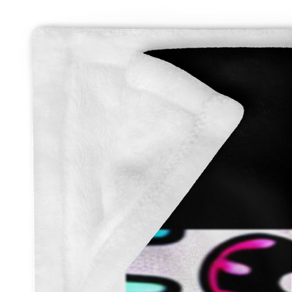 Blanket Candy Gore Skull Weirdcore Throw Blanket Halloween Y2K Grunge Spooky Room Decor