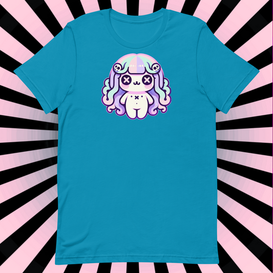 Weirdcore Pastel Goth Grunge Gore Creepy Cute Dark Survivor Medusa T-Shirt