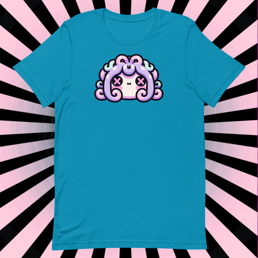 Weirdcore Pastel Goth Grunge Gore Creepy Cute Darkcore Medusa Head T-Shirt